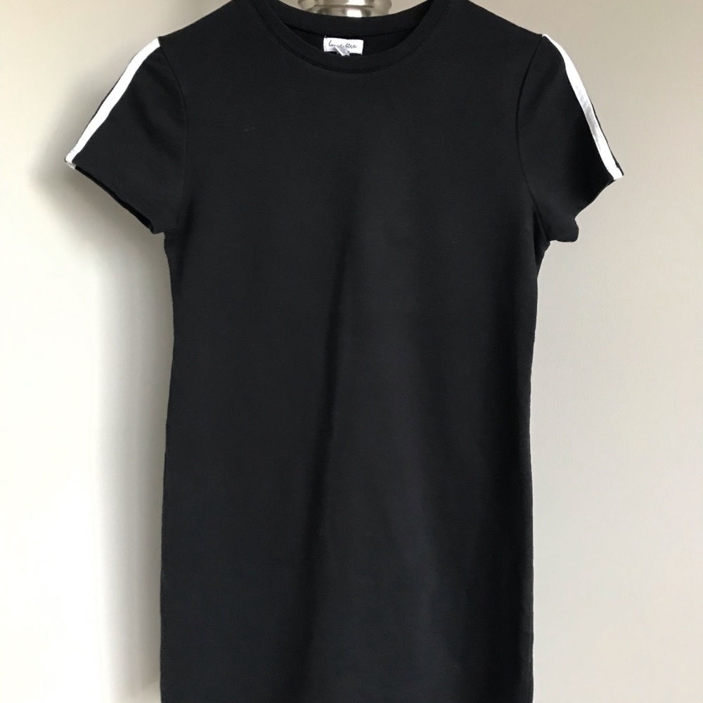 Love Fire Short Sleeves Cotton Mini Dress Size S/P